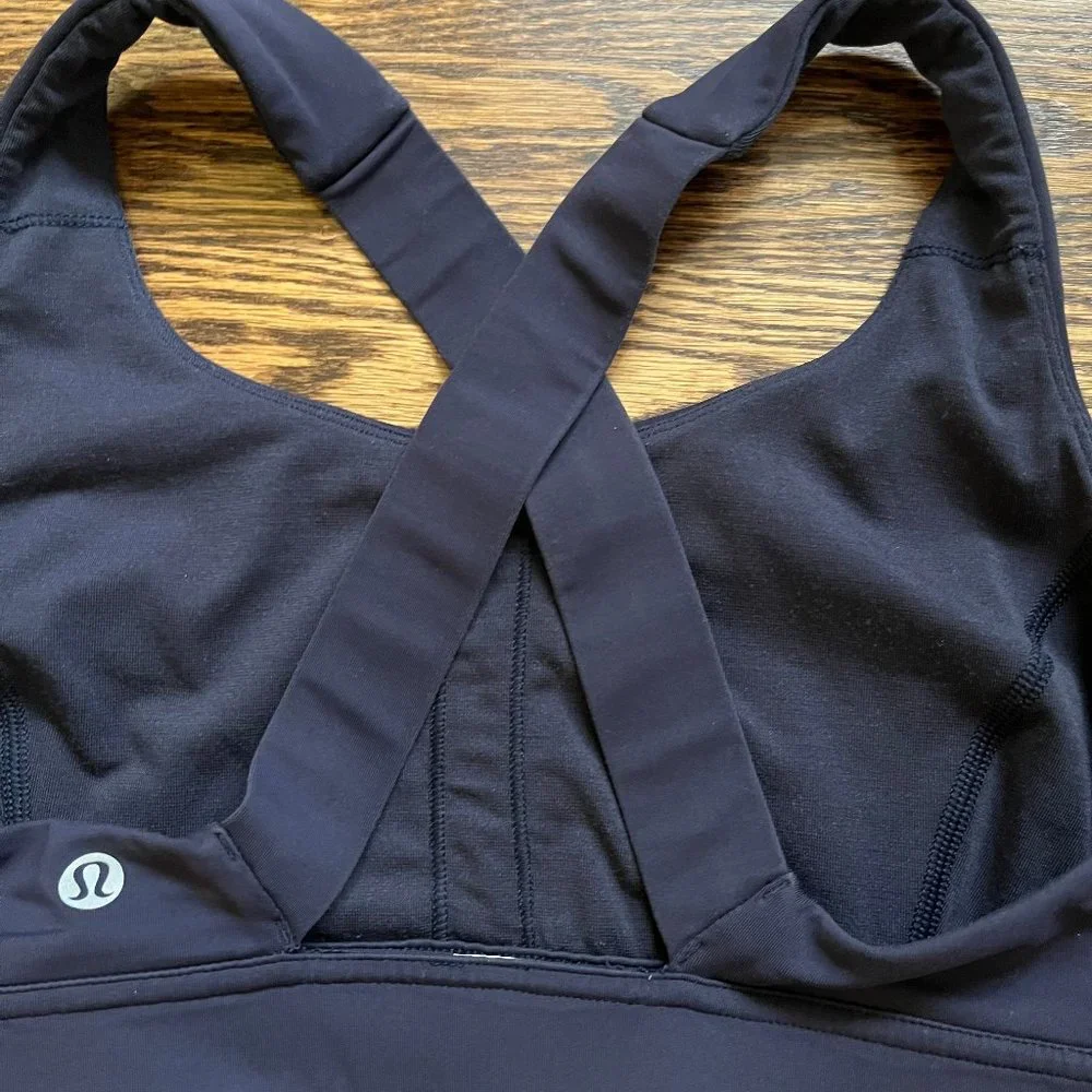 Lululemon | Run On Medium Support |Midnight Navy | 8